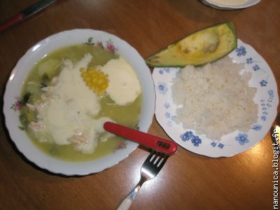 el Ajiaco, le plat de fête (de Bogota)