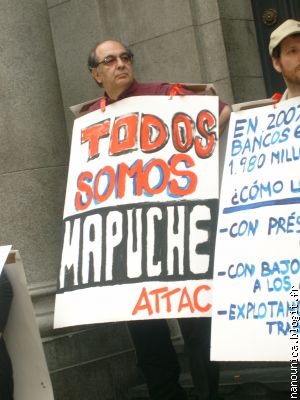 solidaridad con el pueblo Mapuche!